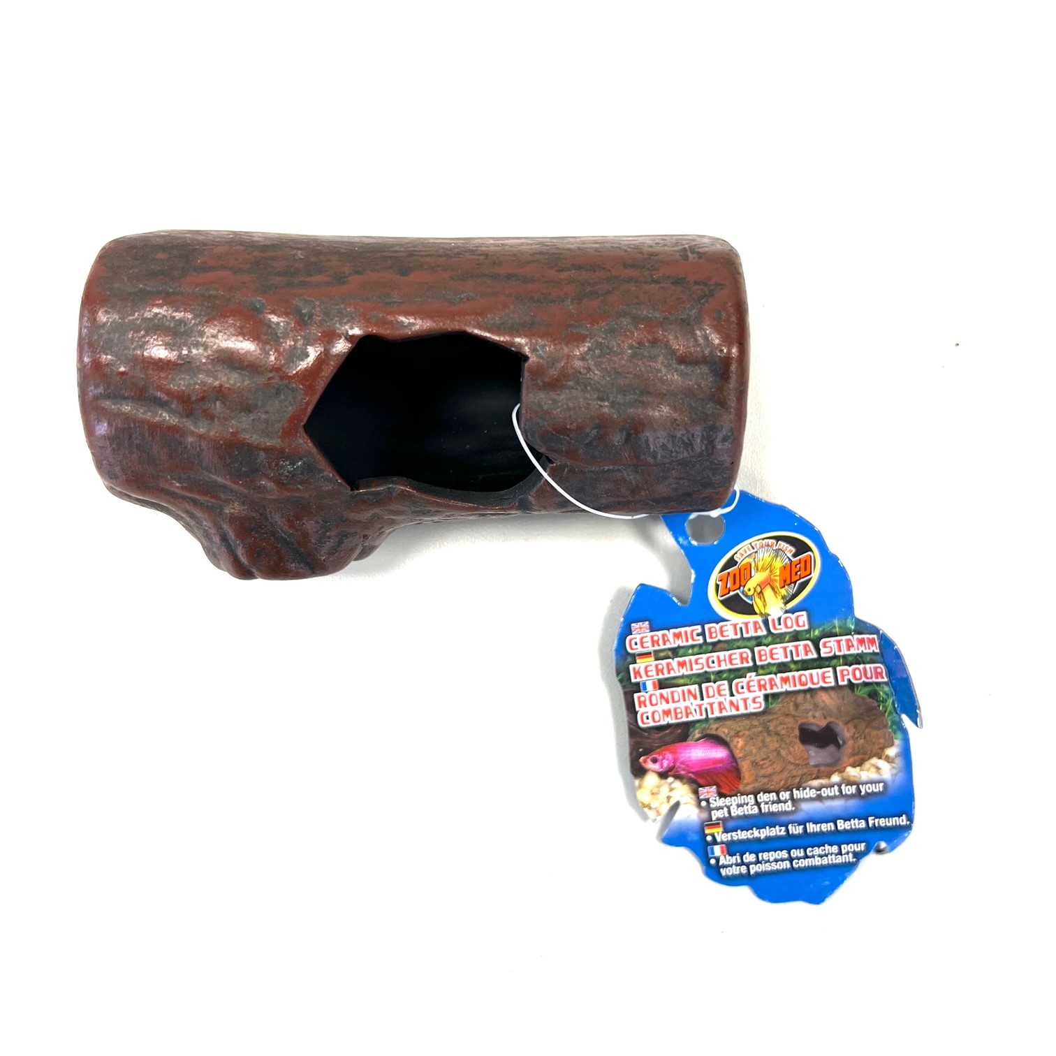 Ceramic Betta Log SM