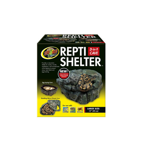Repti Shelter 3-in-1 Cave, LG